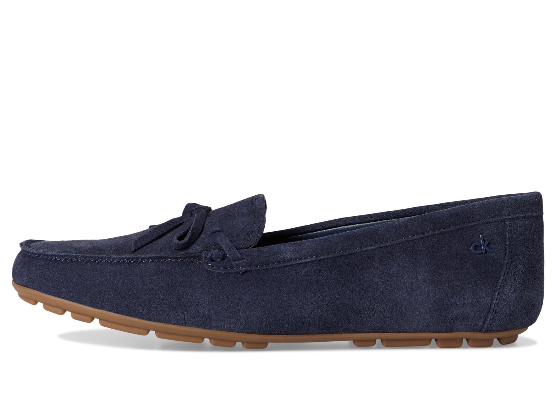 Лоферы Calvin Klein Koria, Dark Blue Suede — фото 4