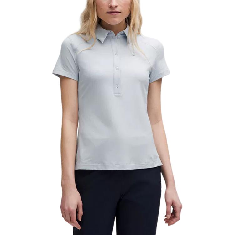 

Быстросохнущая поло для женщин Lululemon, синий