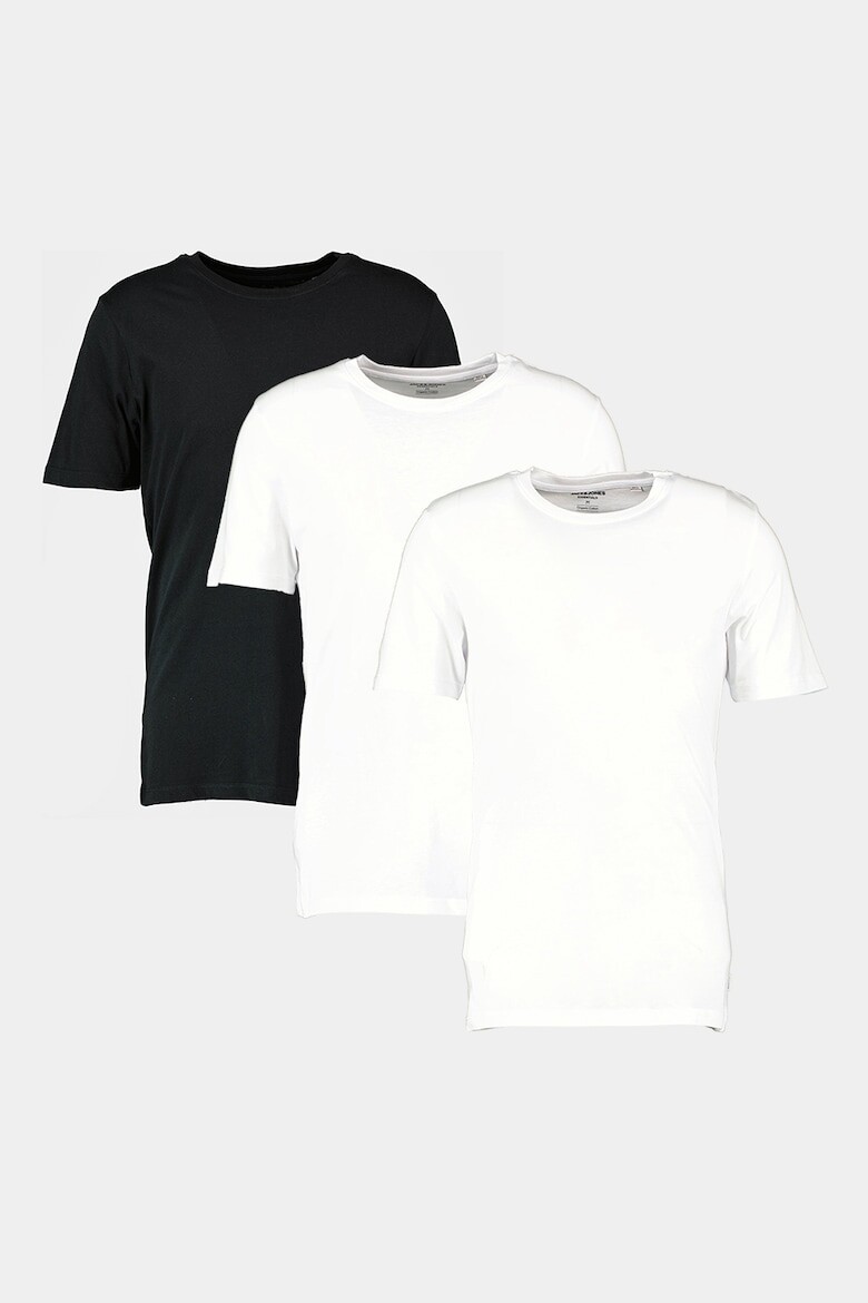 

Jack&Jones, Футболки из натурального хлопка - 3 шт Jack & Jones, черный