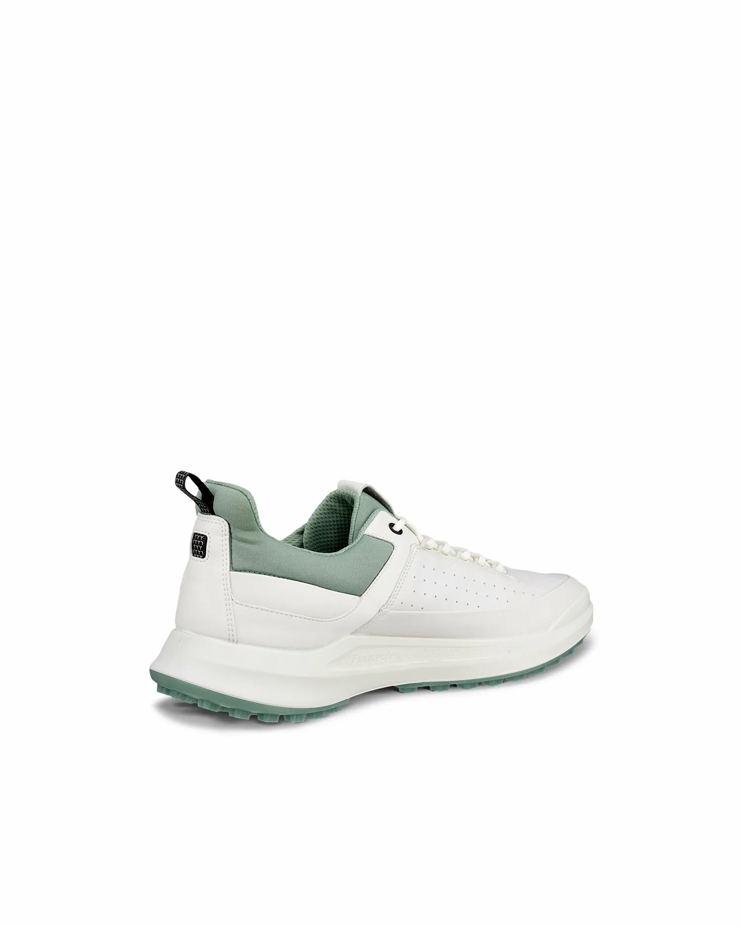 Мужские водонепроницаемые гольф-туфли ECCO Golf Core из натуральной кожи, White / Sedum Green — фото 3