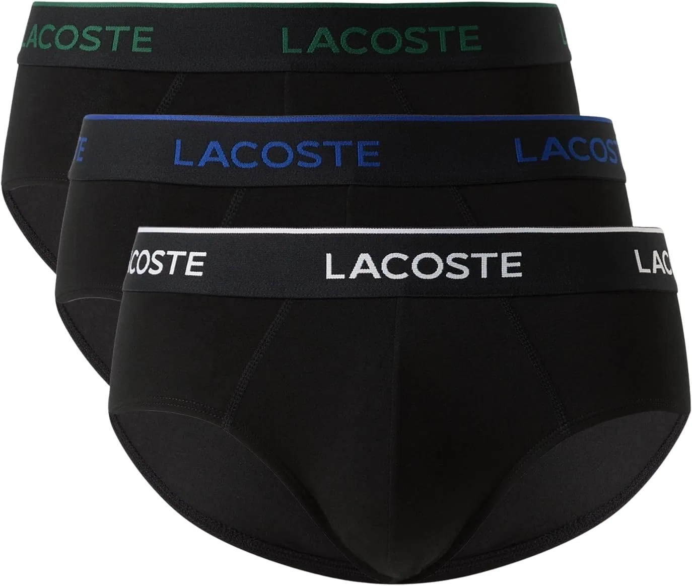 Трусы Lacoste Black/White/Captain/Green