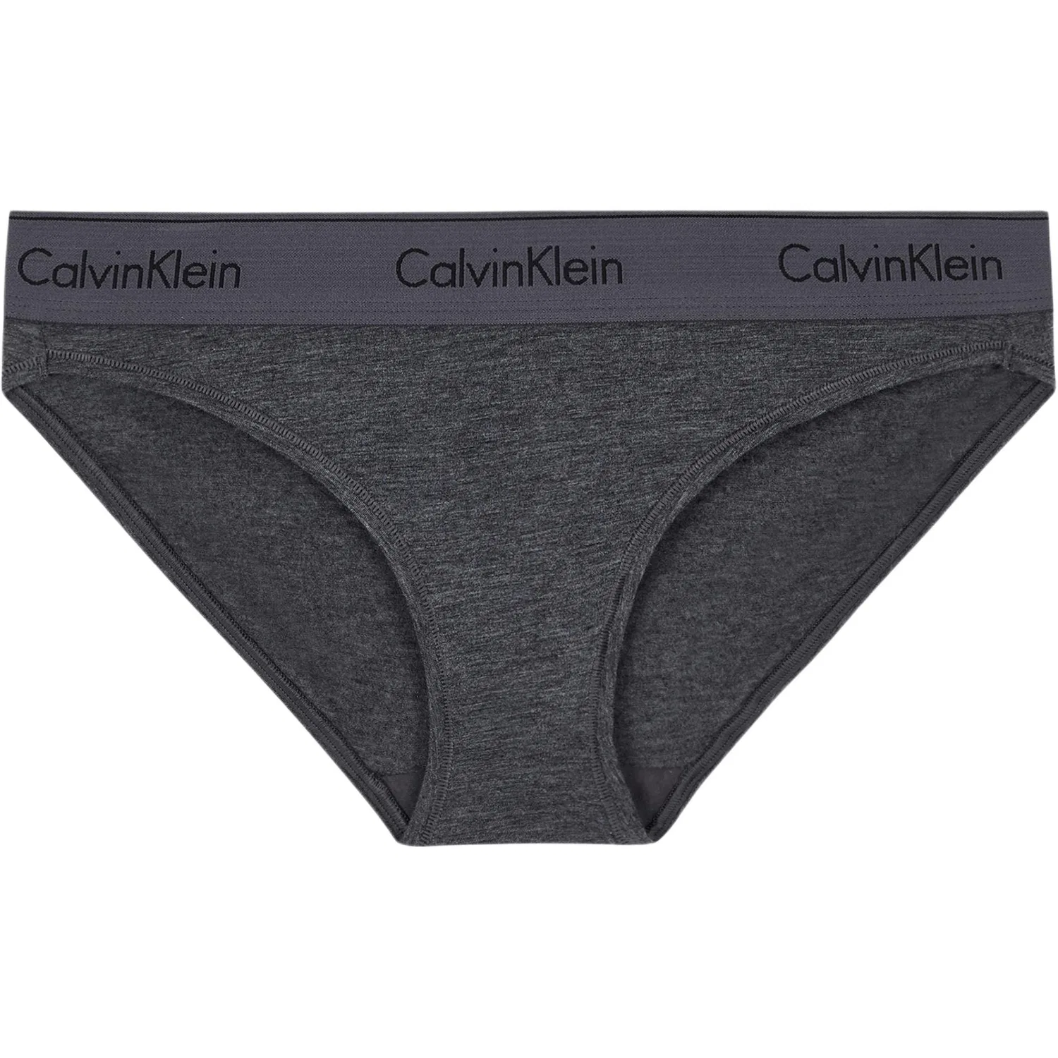 Трусы женские 1 Pack Calvin Klein темно-серый