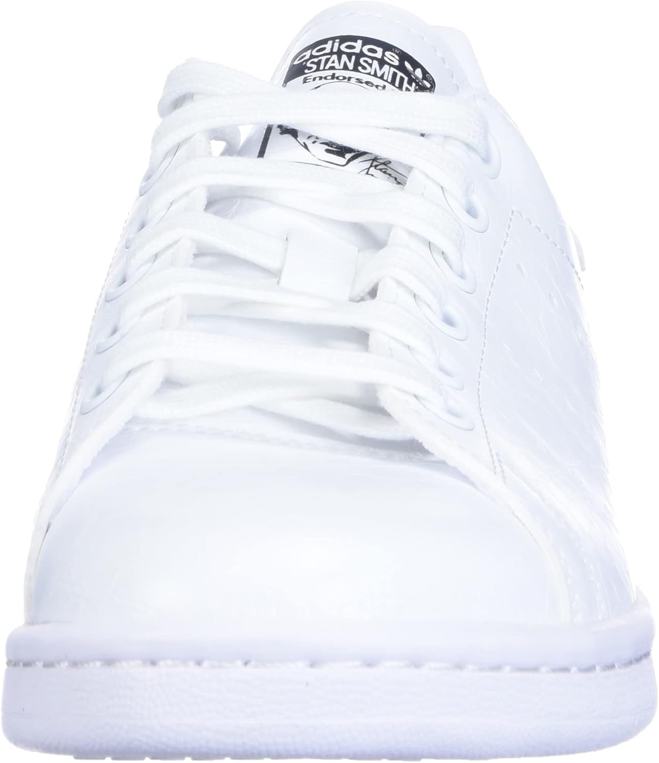 Кроссовки Adidas Stan Smith Bz0, унисекс Adidas Originals, белый/металлик — фото 2