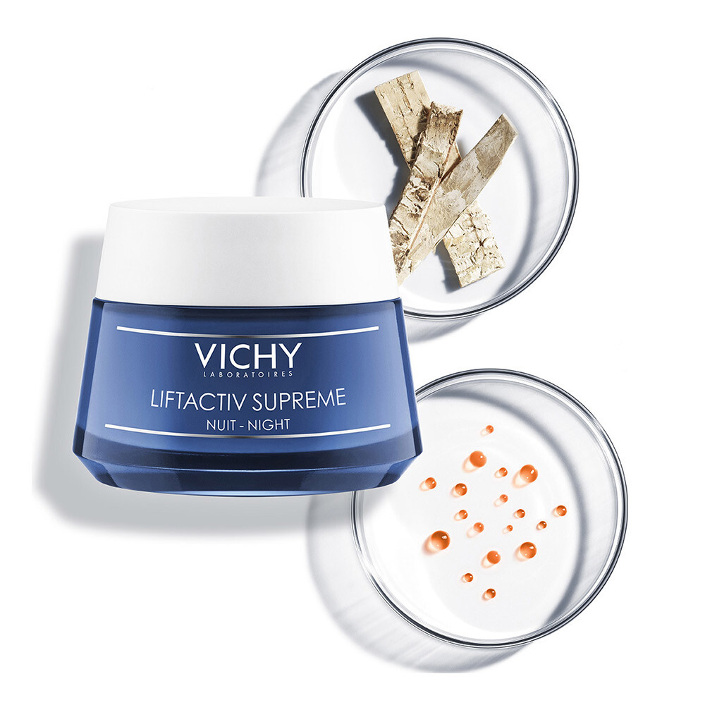 Крем для лица Vichy Laboratoires — Против морщин Liftactiv nuit soin anti-rides et fermeté intégral, 50 мл — фото 4