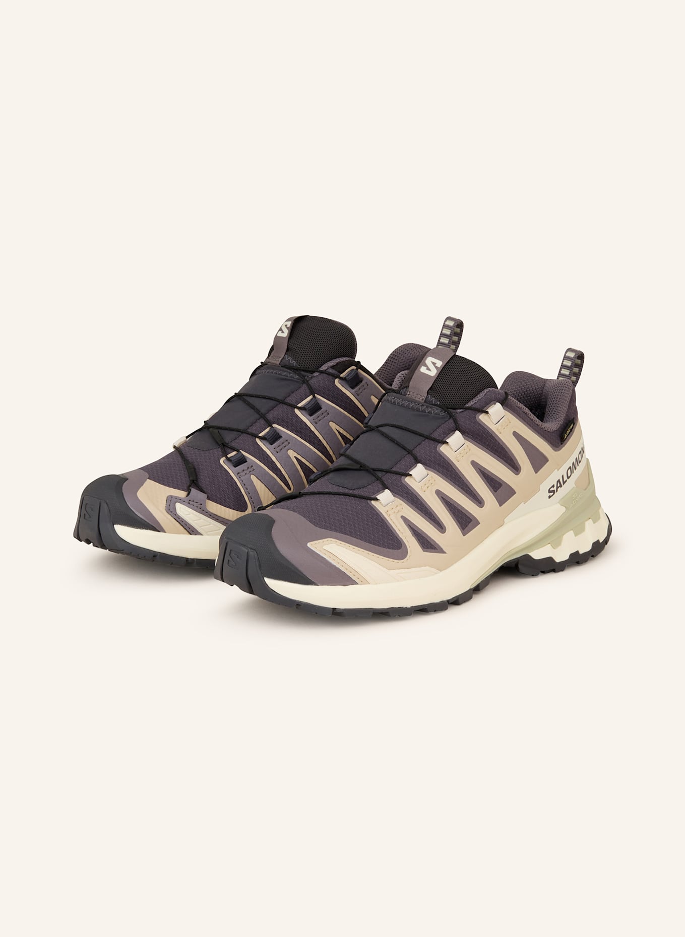 Ботинки для походов женские Salomon с мембраной GORE-TEX, мультиколор