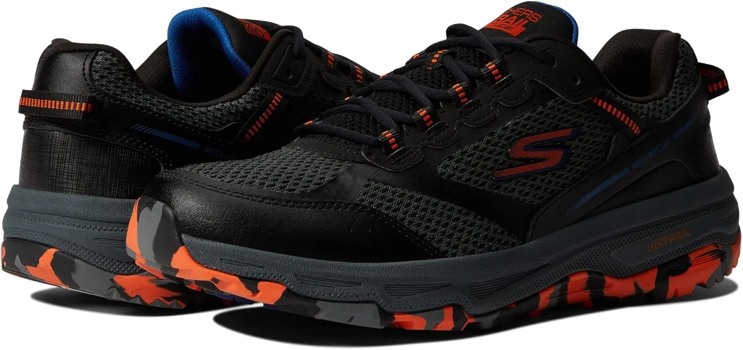 Мужские беговые кроссовки Skechers Go Run Trail Altitude Marble Rock 2.0, Black — фото 2
