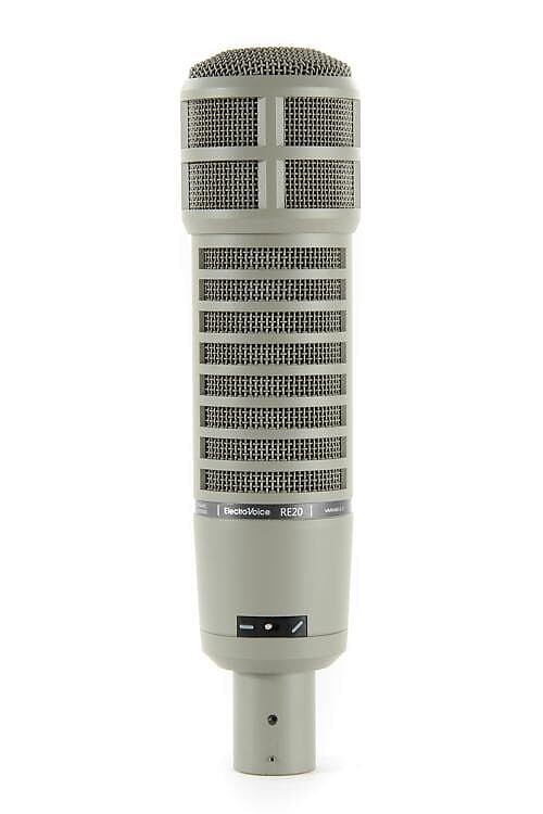 

Микрофон Electro-Voice RE20 Broadcast Microphone with Cloudlifter CL-1