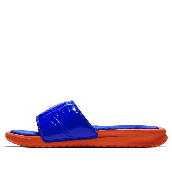 Тапочки benassi slides 'vintage coral racer blue' Nike, красный