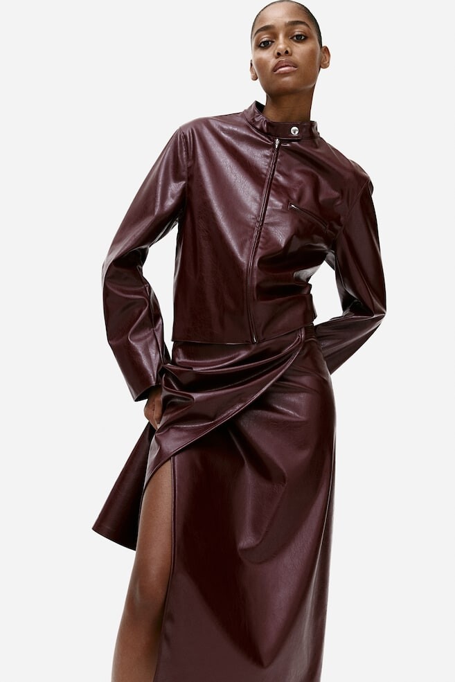 

Куртка с покрытием H&M, красный