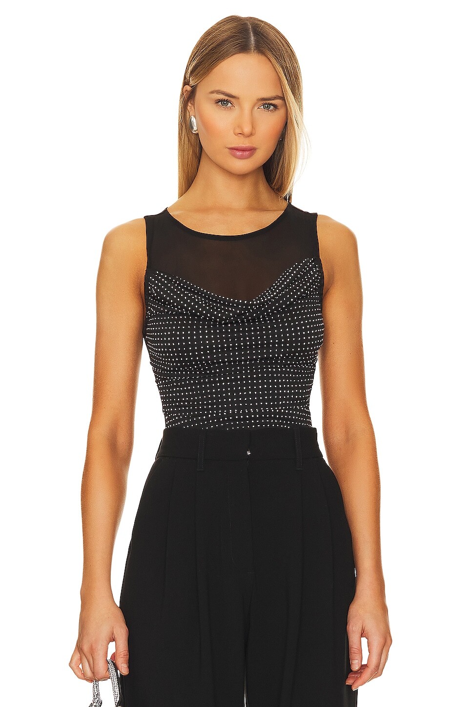 

Топ Free People Mirrorball, черный