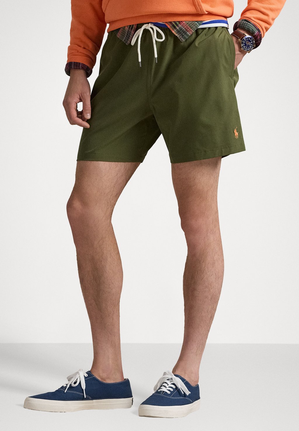 

Пляжные шорты TRAVELER CLASSIC SWIM TRUNK Polo Ralph Lauren, оливковый