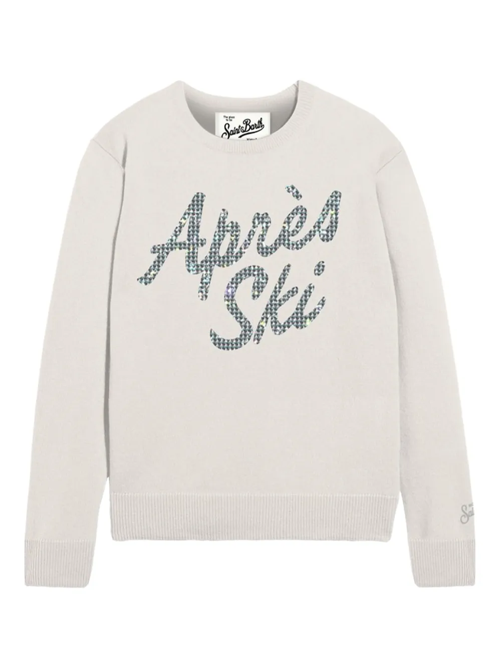 

Свитер с логотипом MC2 SAINT BARTH, серый