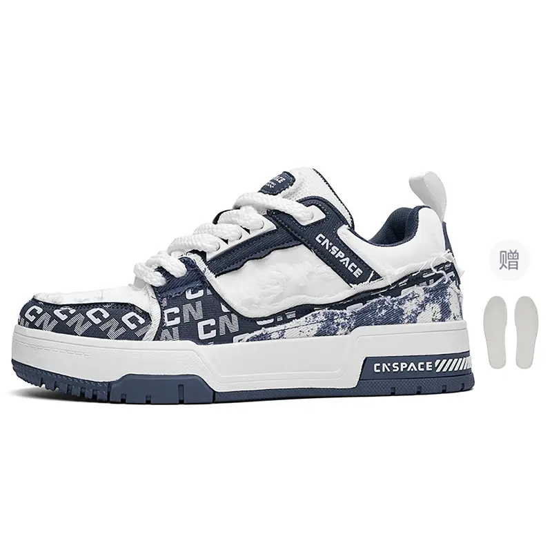 

Кроссовки для скейтбординга China Aerospace Low Top унисекс ZHONGGUOHANGTIAN, синий/белый