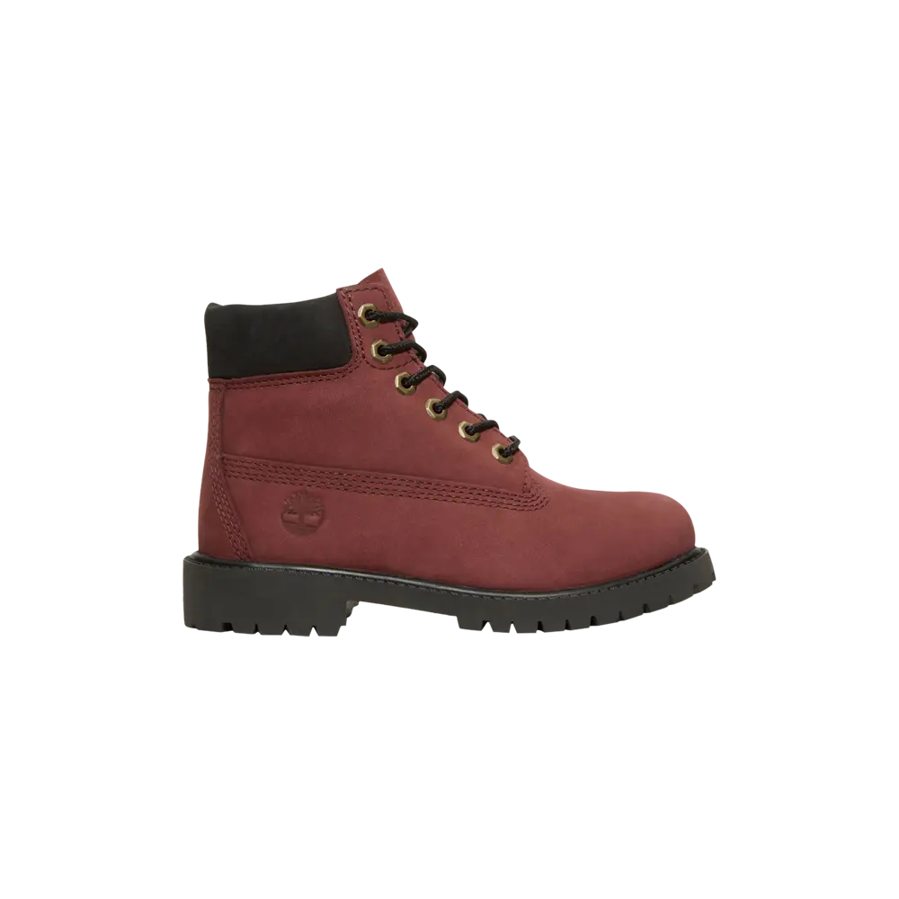 

6-дюймовые ботинки премиум-класса для малышей Timberland, красный