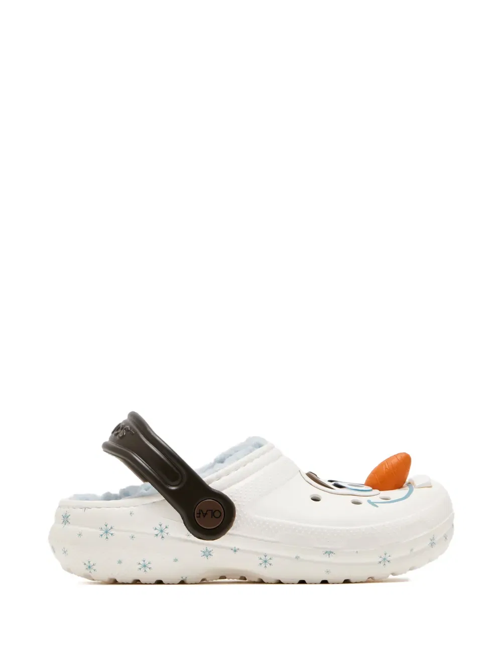 Клоги Frozen Olaf из коллаборации с Disney Crocs Kids, белый
