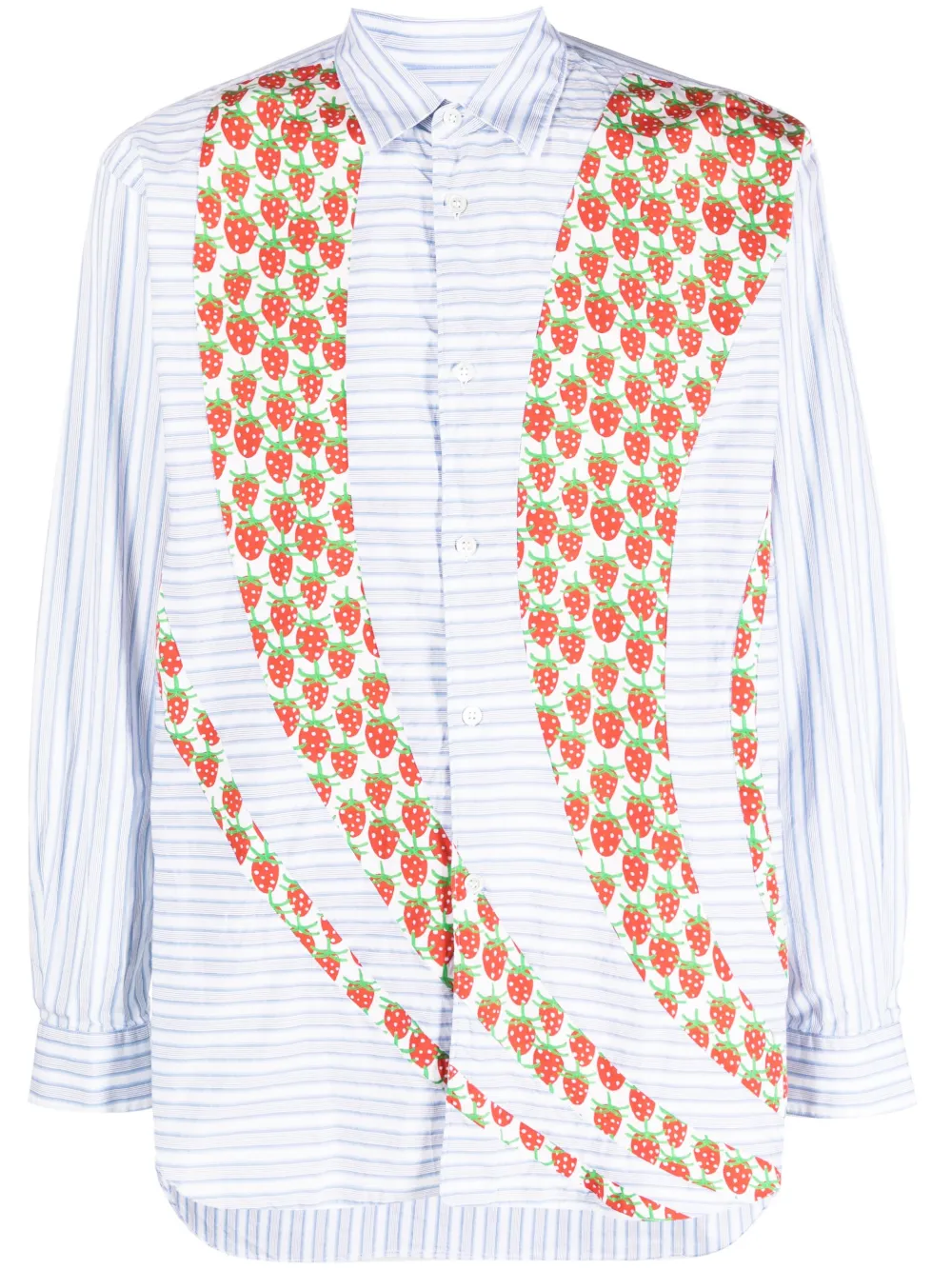 

Рубашка с принтом Comme Des Garçons Shirt, синий