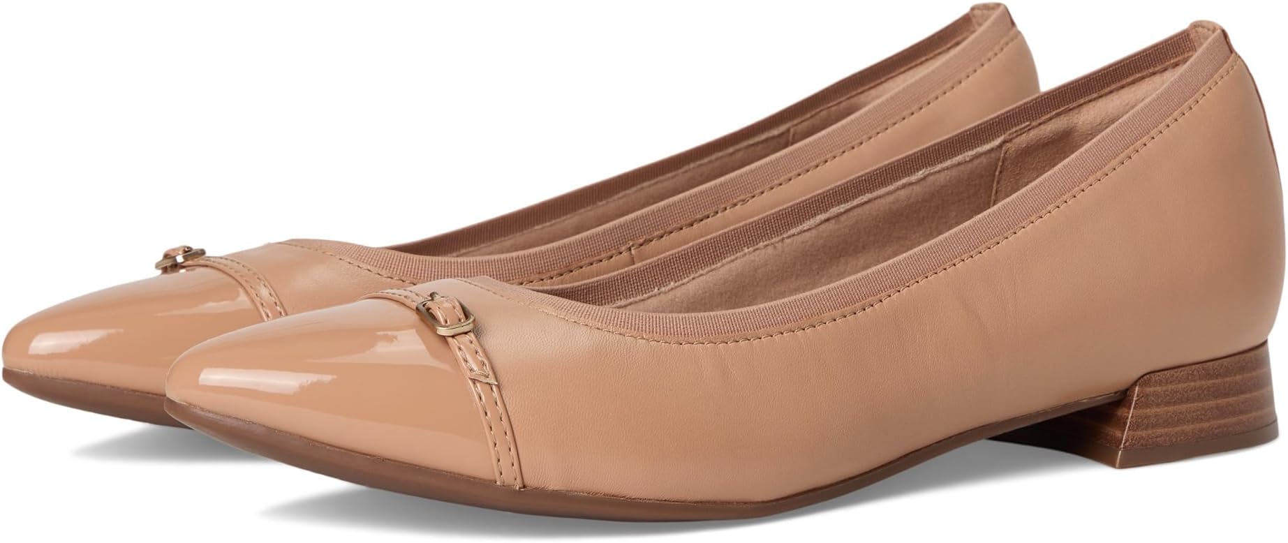 Балетки Clarks Natalyn Dusk, цвет Beige Leather