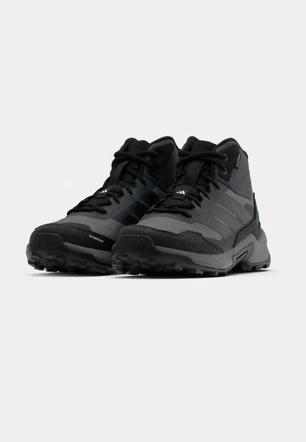 Походные ботинки eastrail 3 средней высоты Adidas Terrex, Grey Four/Core Black/Carbon — фото 3