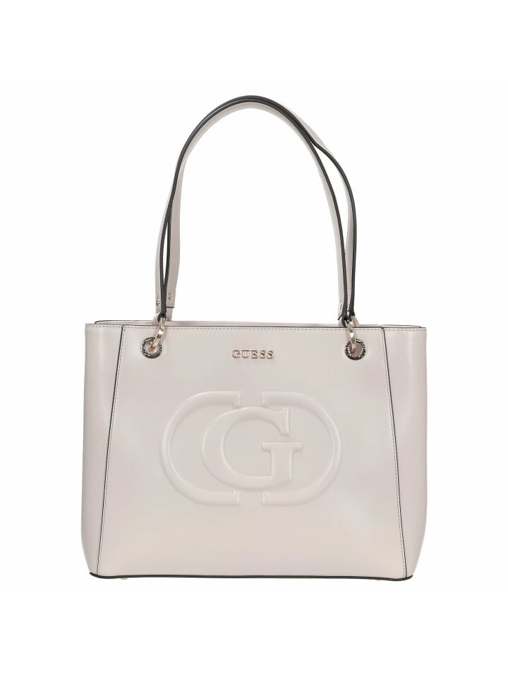 

Сумка-шоппер Guess Eco Mietta 37 cm, цвет stone