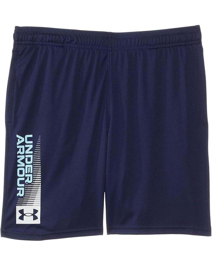 

Шорты Under Armour Kids Tech Wordmark Shorts, цвет Midnight Navy/Stream/White