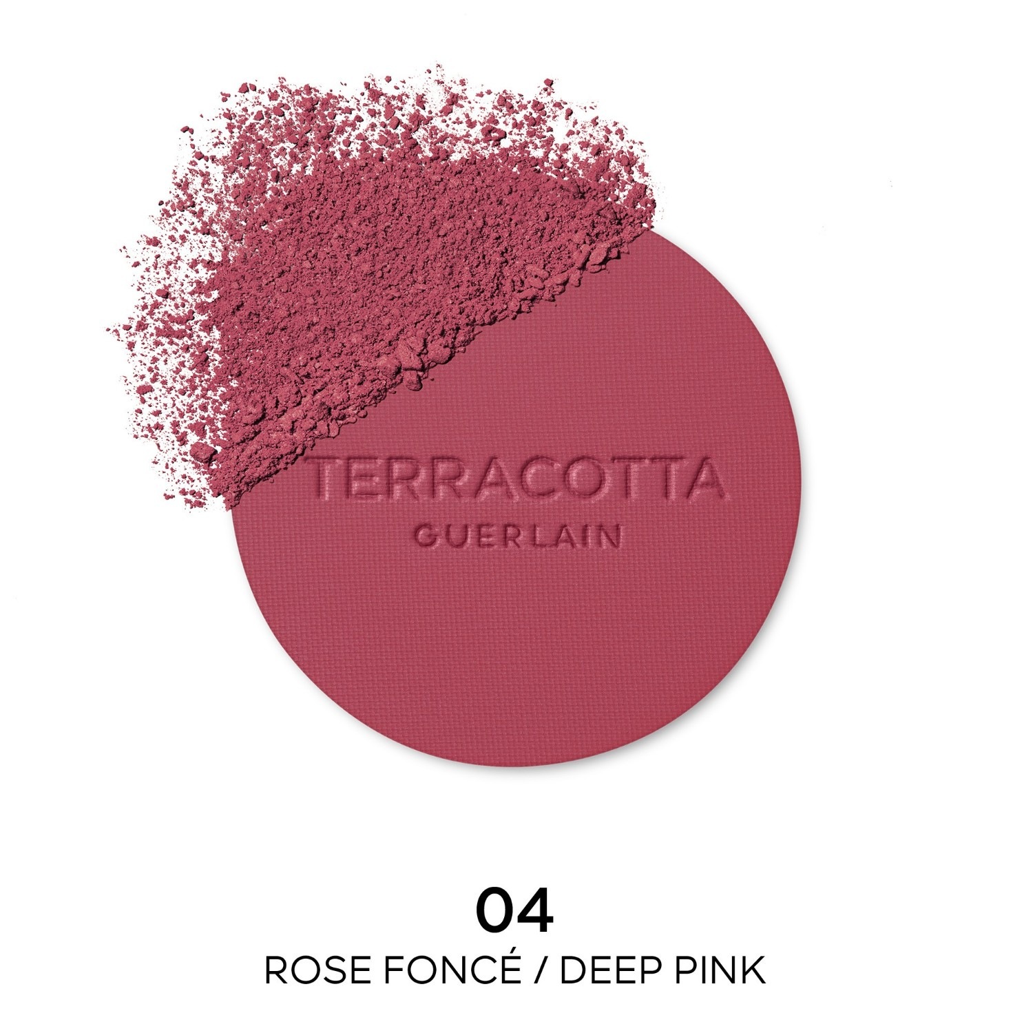 Румяна terracotta terra 24 blush Guerlain, 04 deep pink, вес 5 гр. — фото 2