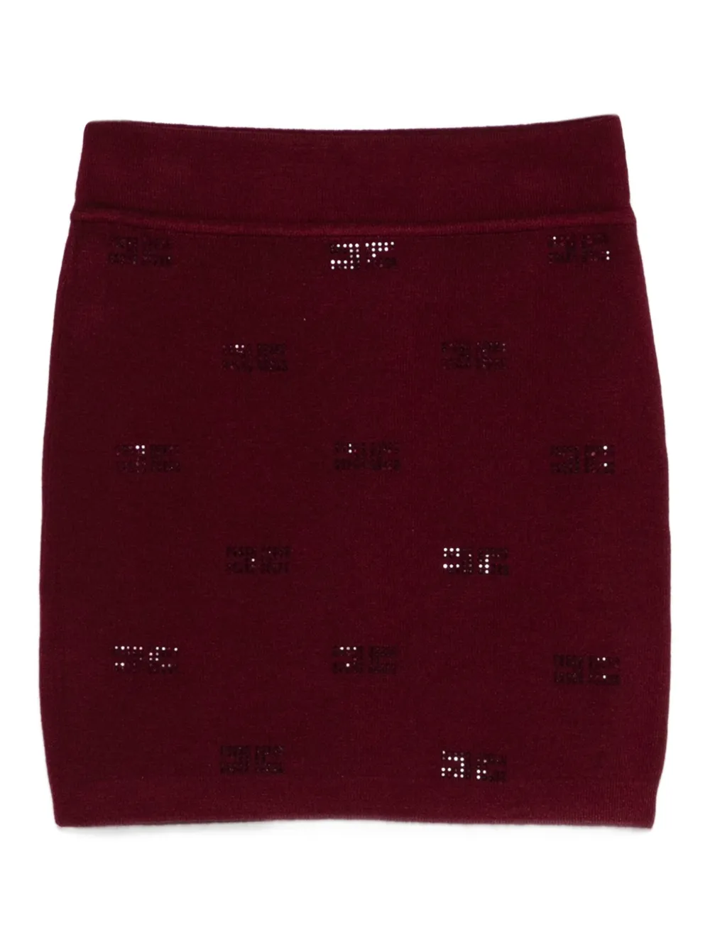 

Декорированная юбка Elisabetta Franchi La Mia Bambina, красный