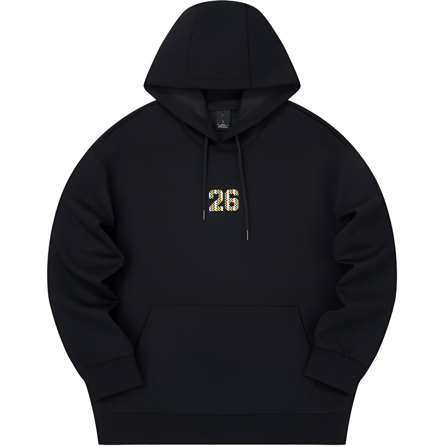 

361° Свитшот мужской Super Black из коллекции Basketball, Черный, 361° Свитшот мужской Super Black из коллекции Basketball