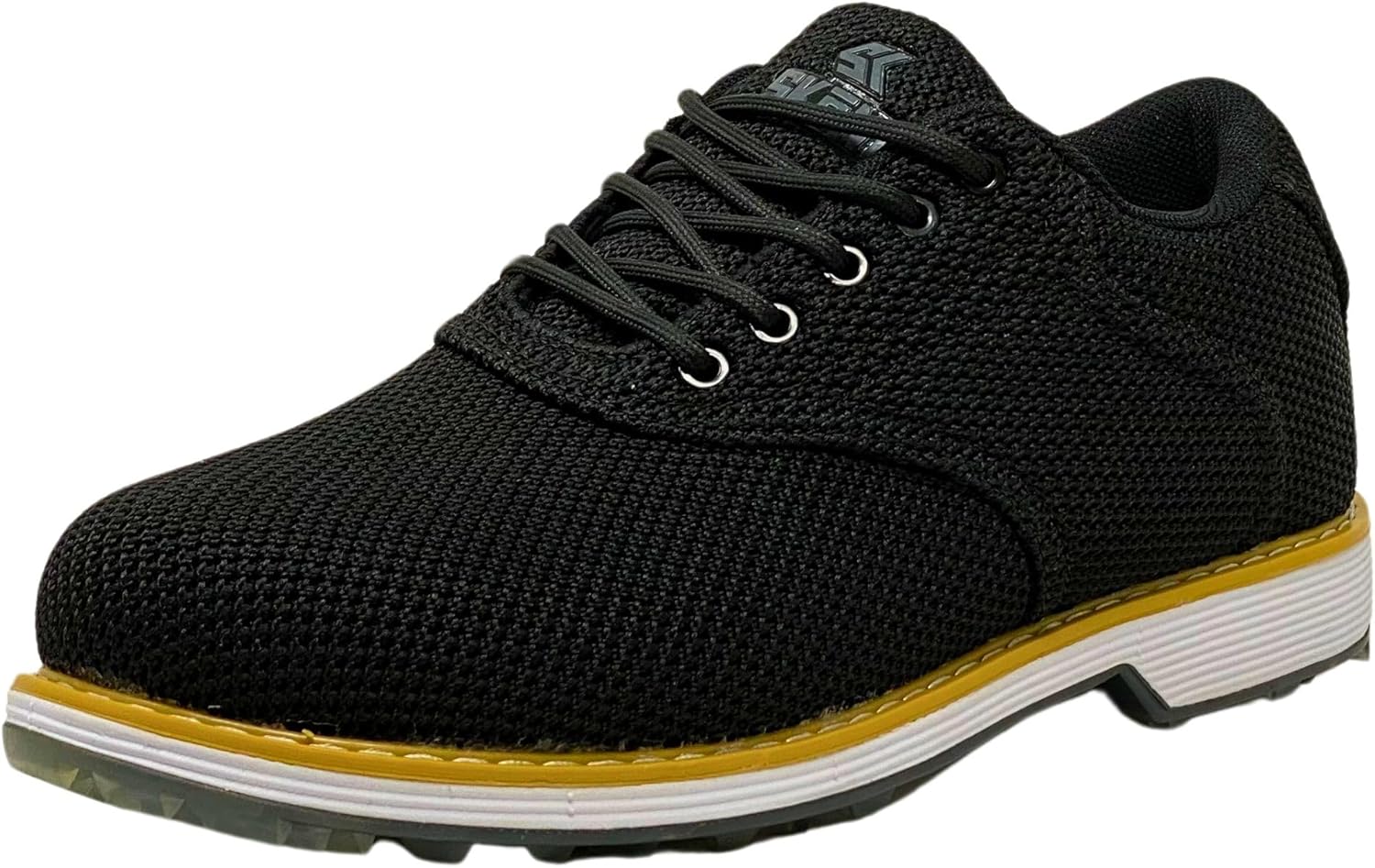 

Мужская водонепроницаемая гольф обувь SKONI со шнуровкой, черный