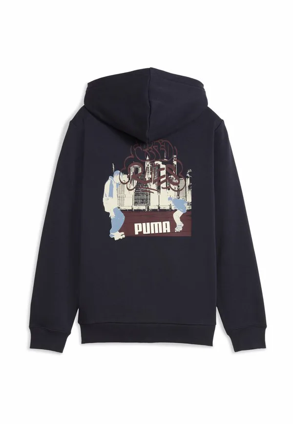 Толстовка на молнии Puma, New Navy — фото 2
