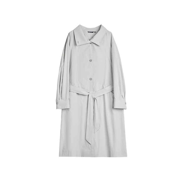 

ELLE Женский тренч для защиты от солнца, светло-серый
