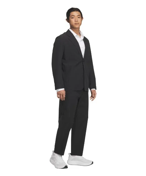 Мужские брюки adidas Premium Regular Fit тёмно-синие — фото 3