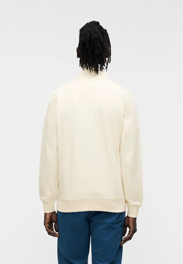 Толстовка с вышивкой флага из махровой ткани на молнии Tommy Hilfiger, Ivory Petal — фото 3