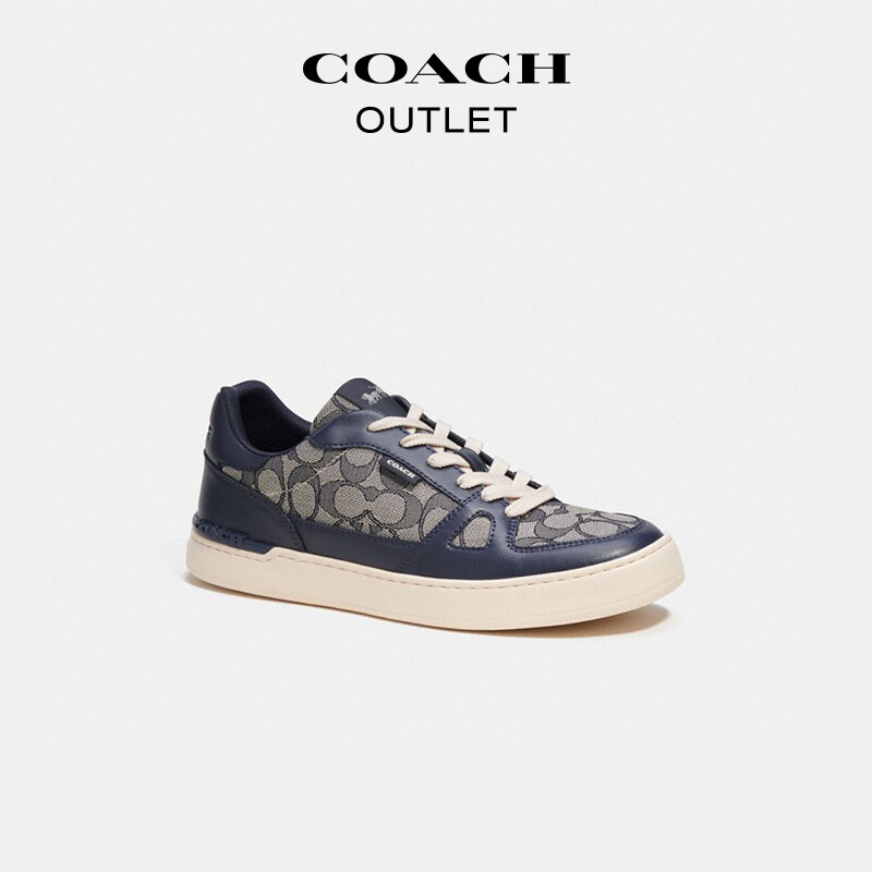 

Мужские кроссовки COACH Classic с логотипом CLIP, темно-синий