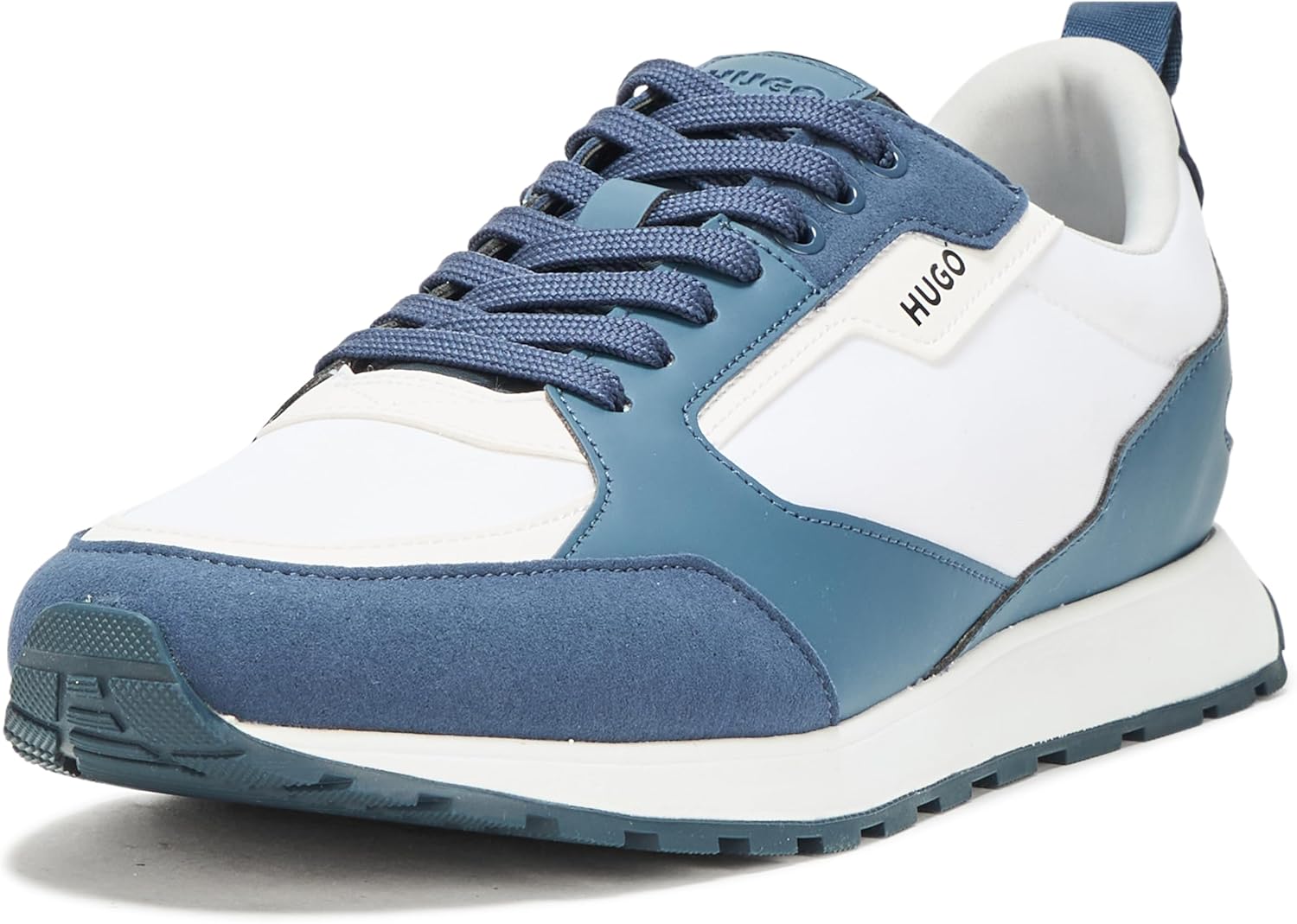 

Мужские кроссовки для бега Hugo Mens Icelin из нейлона, синий/голубой/кремовый/небесно-голубой
