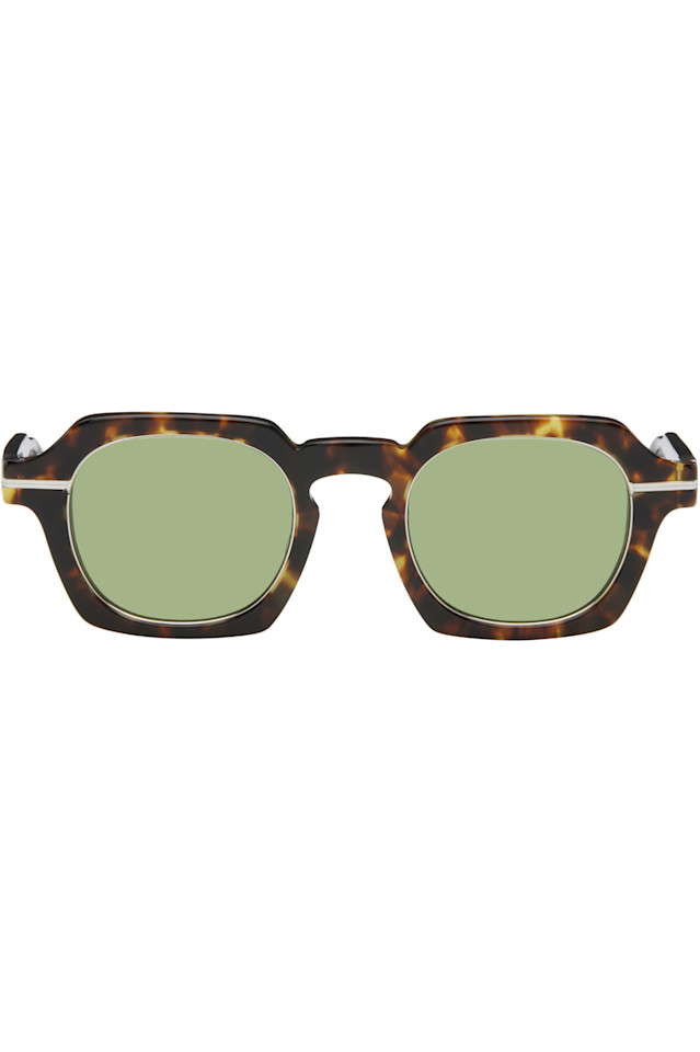 

эксклюзивные очки Ssense коричневые M2055 Matsuda, мультиколор