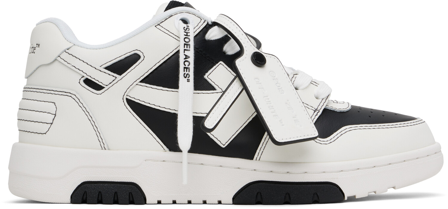 

Черно-белые кроссовки для офиса Off-White, черный/белый