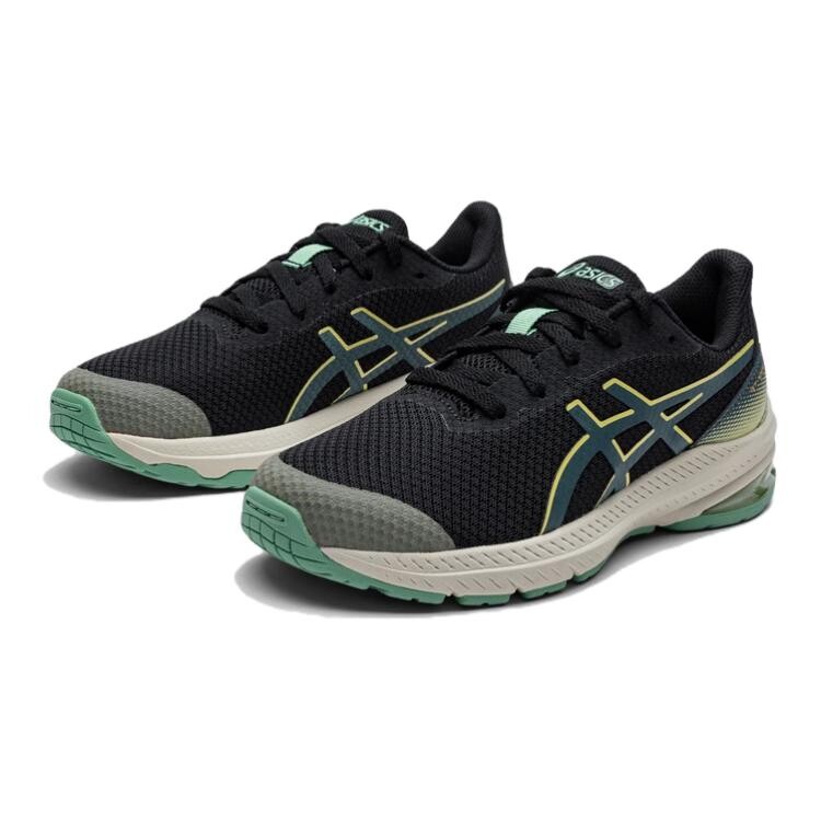 GT-1000 12 Детские кроссовки GS Low-top Черные/Белые Asics, черный/белый — фото 2
