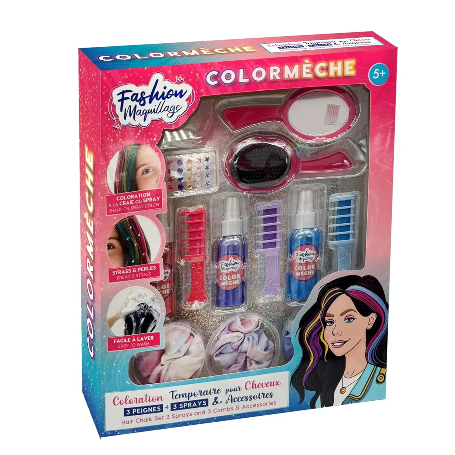 Набор для временного окрашивания волос Colormèche Fashion Maquillage — фото 3