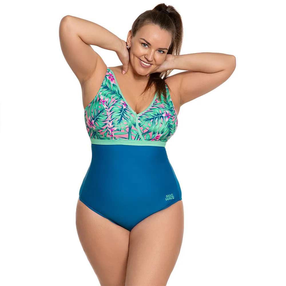 

Купальник Madwave Shape Anti-chlor, синий