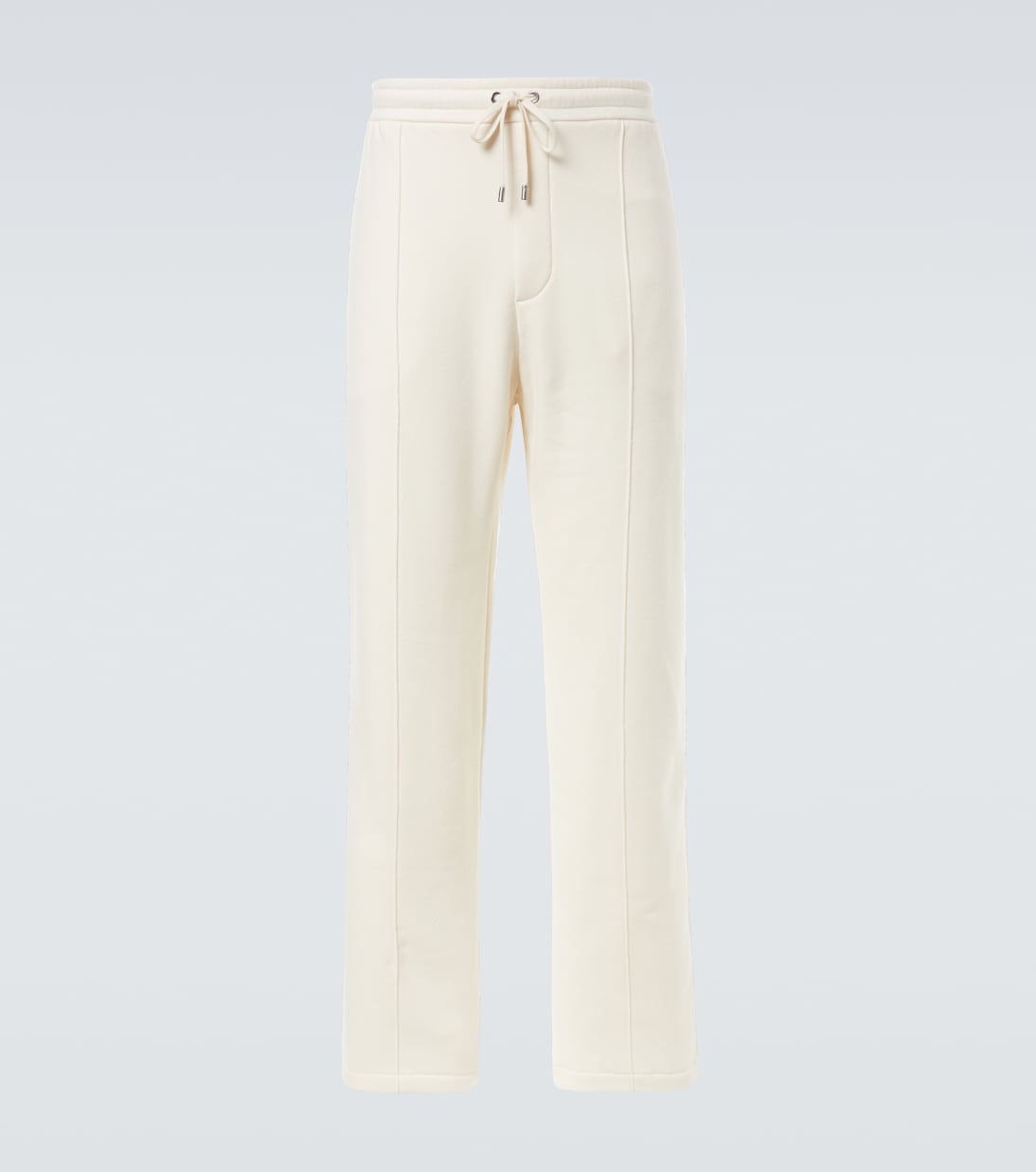 

Прямые брюки из хлопка и кашемира Ralph Lauren Purple Label, Classic Cream