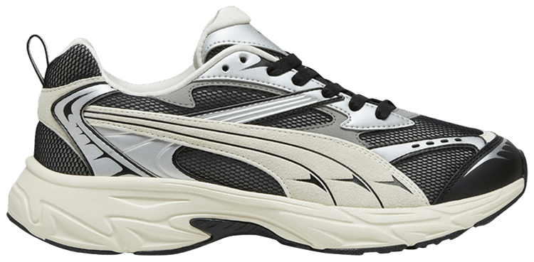 

Кроссовки Puma Morphic Retro 'Black Frosted Ivory', черный