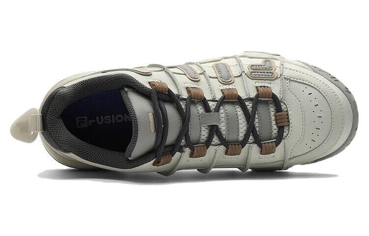 Кроссовки FILA FUSION Barricade Vintage Basketball Shoes Men Low-top Bright Gray, серый — фото 4