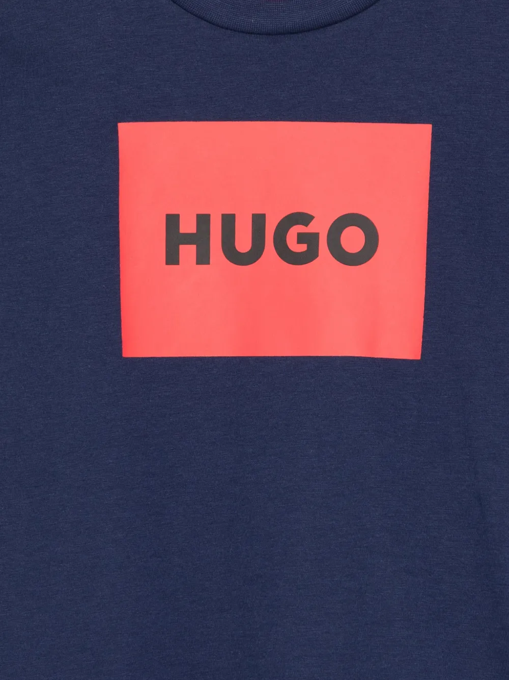 Футболка с логотипом Hugo Kids, синий — фото 3
