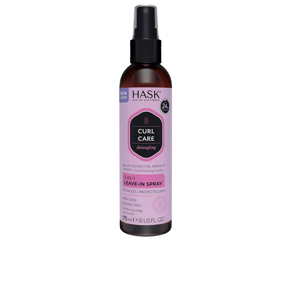 

Спрей для волос Curl care 5-in-1 leave-in spray Hask, 175 мл.