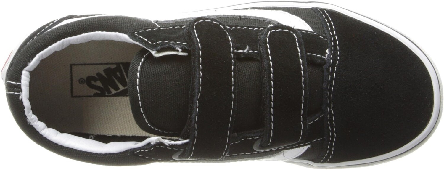 Кроссовки Old Skool V Vans, цвет Black/True White — фото 2