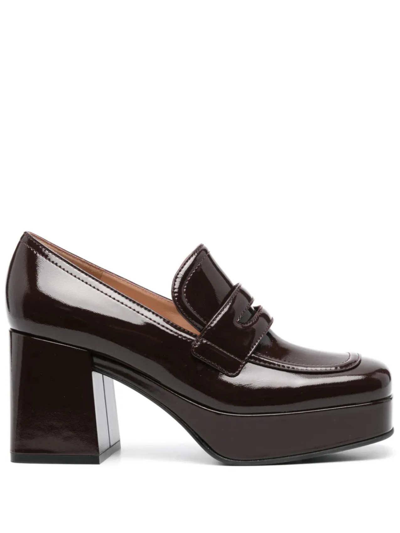 Туфли Rouen 85 Gianvito Rossi, коричневый
