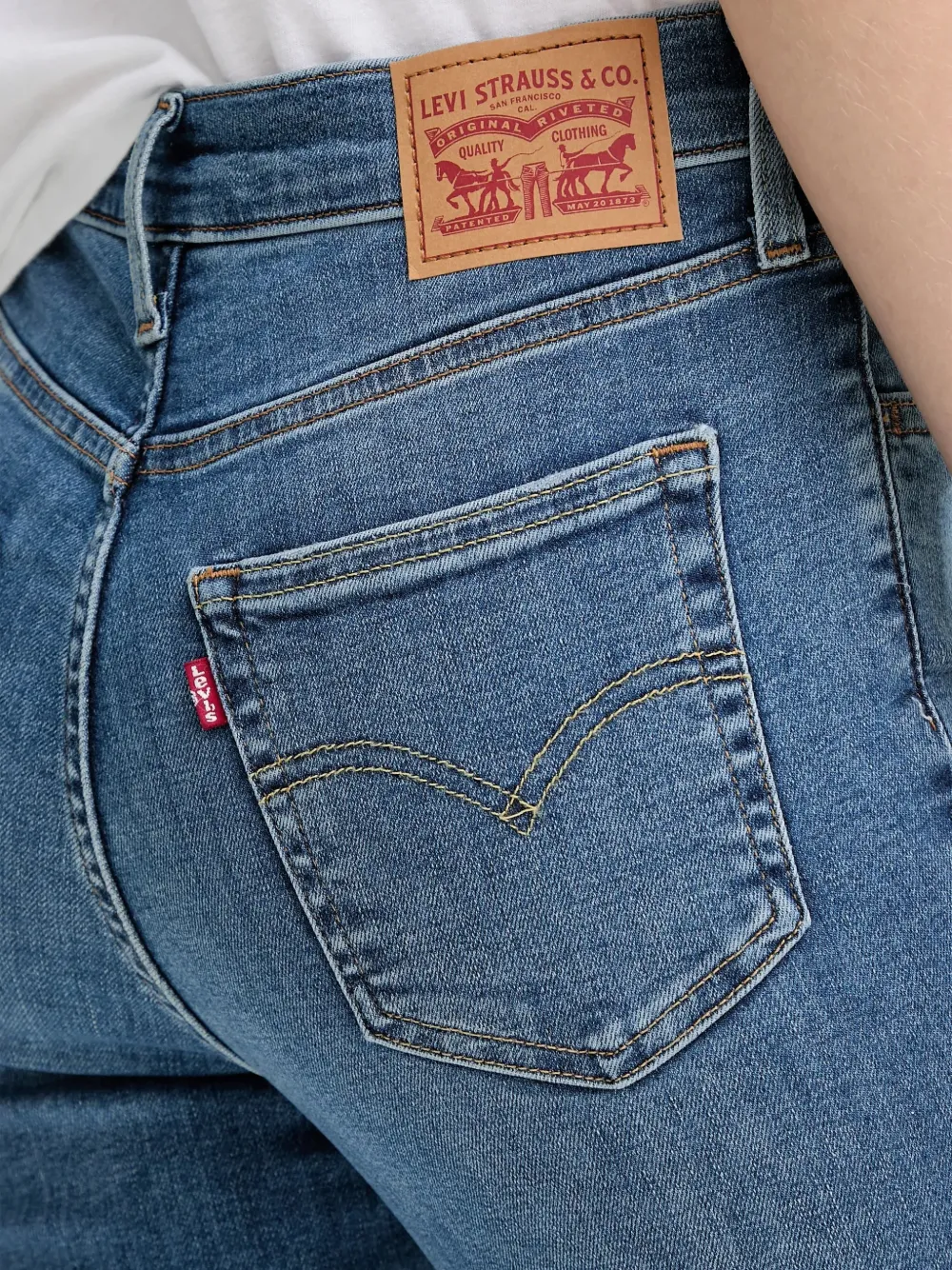 Джинсы 720 с карманами Levi'S, синий — фото 4
