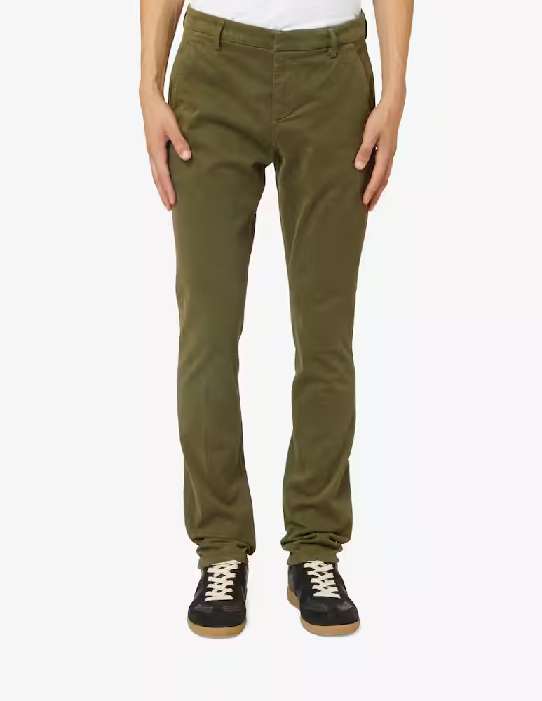 

Брюки Gaubert из габардина Dondup, зеленый