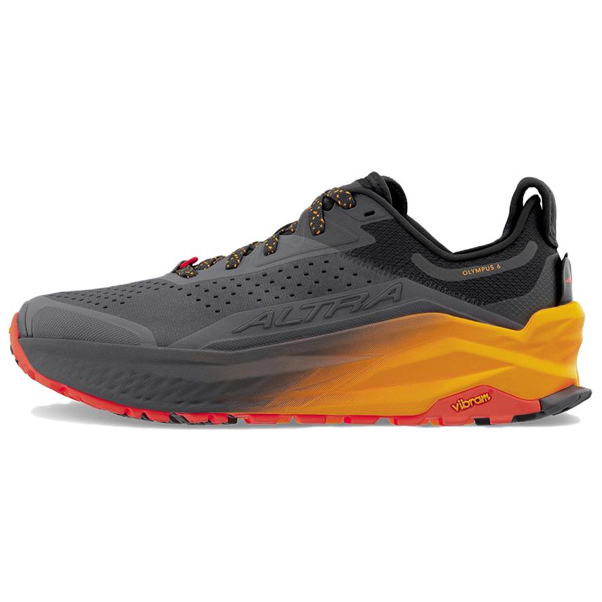 

Altra Кроссовки OLYMPUS 6 с низким верхом, износостойкие, дышащие, мужские, черно-оранжевые