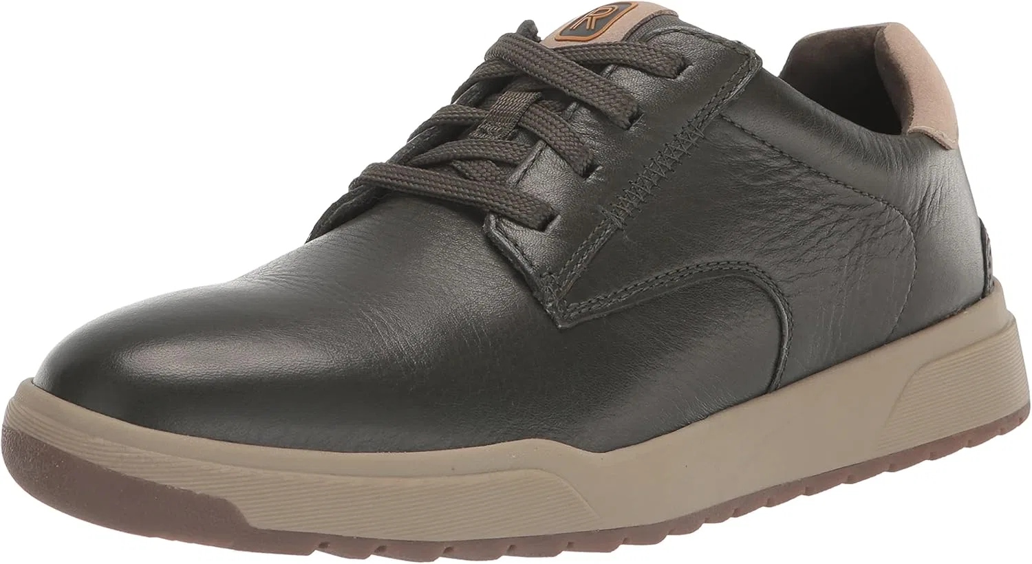 Мужские кроссовки Rockport Bronson с гладким носком, 2-Forest Green Leather